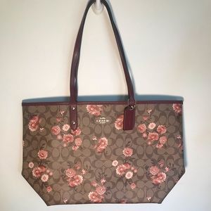 Floral Coach Purse